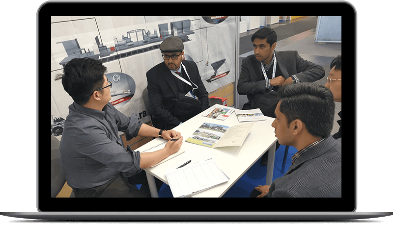 EMAC Team Meeting Partner at Exhibition