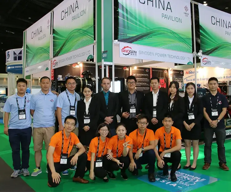 EMAC Team at Exhibition